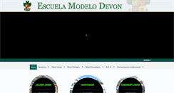 Desktop Screenshot of devon.edu.ar