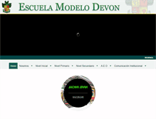Tablet Screenshot of devon.edu.ar